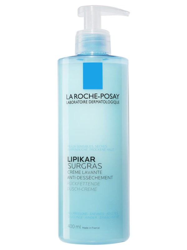 LA ROCHE-POSAY LIPIKAR SURGRAS DOUCHE CREME 400ml Concentré Anti-Déssèchement