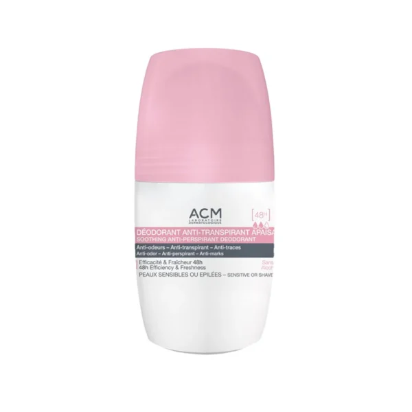50215 ACM Déodorant Anti transpirant Apaisant Roll On 50 ml