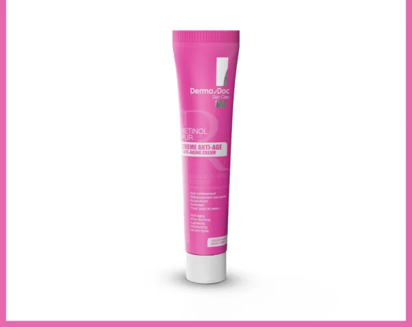 DermaDoc Crème Anti-Âge Pure Rétinol de Nuit – 40ml