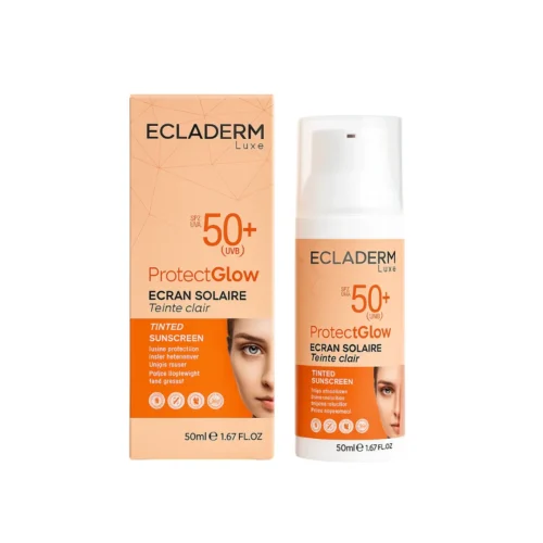 ECLADERM LUXE PROTECT GLOW ECRAN SOLAIRE SPF50 + TEINTE CLAIR 50ML