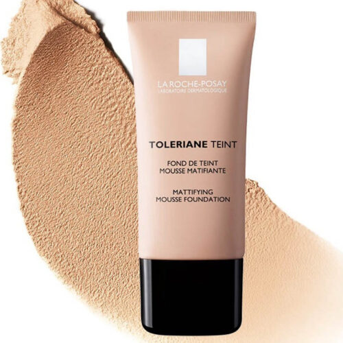 RP38 LA ROCHE-POSAY TOLERIANE FOND DE TEINT MOUSSE 30ml Teint Matifié 02 beige clair
