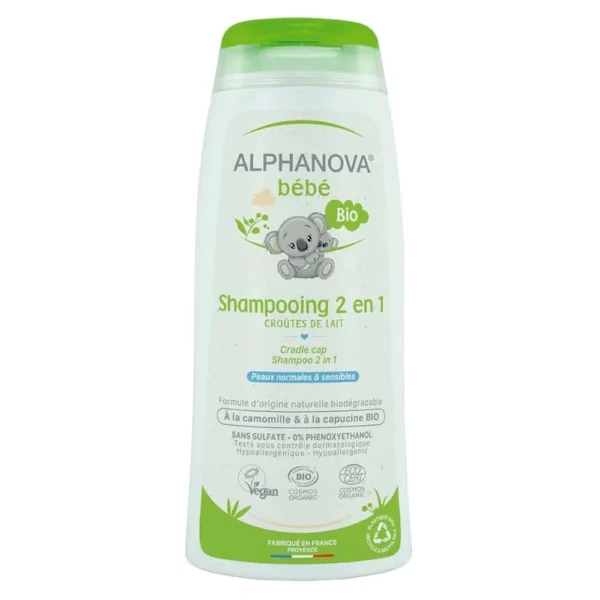 ALPHANOVA SHAMPOOING BEBE BIO 200ML