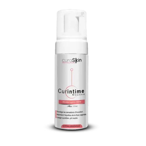 Curaskin CurIntime Mousse Hygiène Intime 150ml