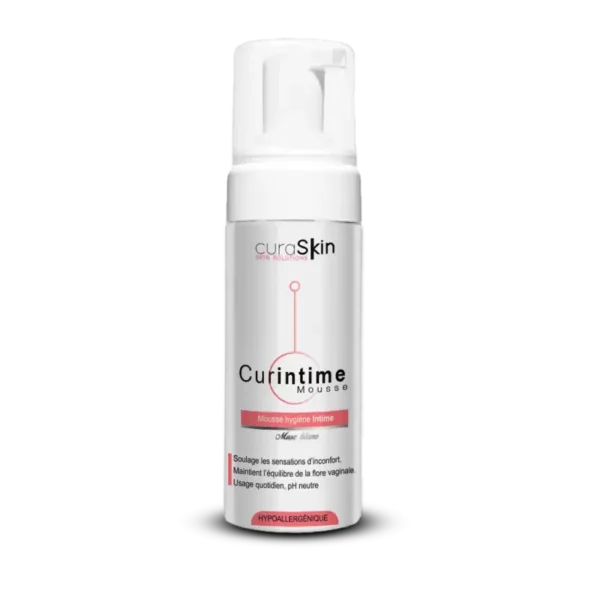 Curaskin CurIntime Mousse Hygiène Intime 150ml