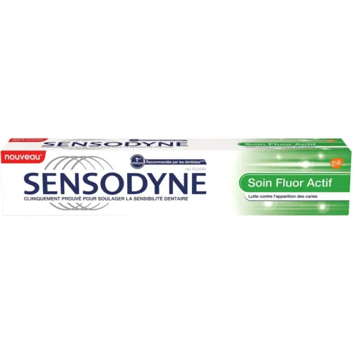 Sensodyne Dentifrice Soin Fluor Actif – 75ml
