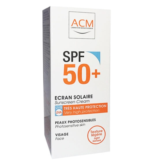Acm Ecran Solaire Spf 50+ Visage - Tous types de peaux